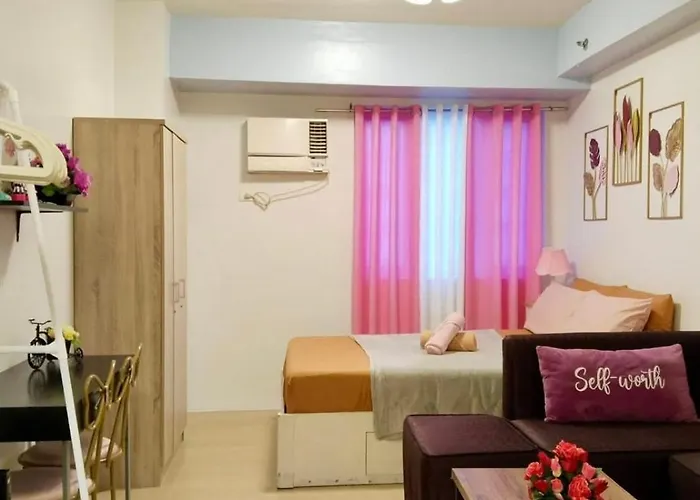 Apartment M Place Cassandra Staycation Affordable Budget Cozy With Fast Internet Connection That Feels Like *