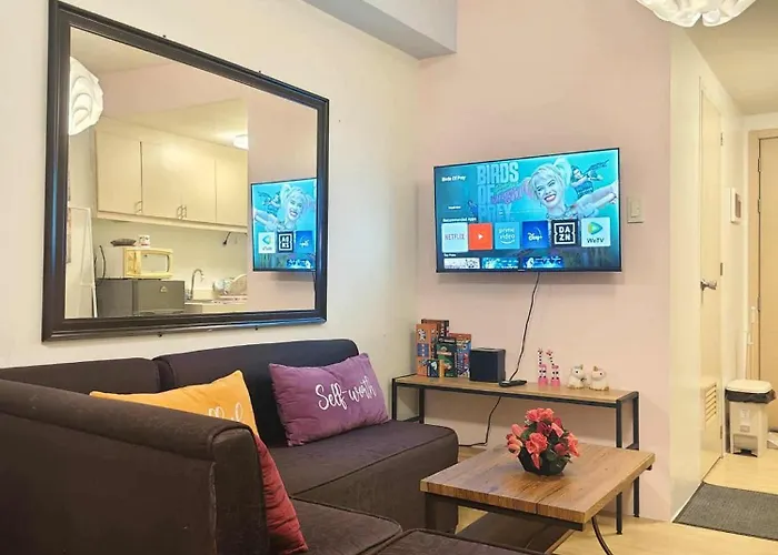 M Place Cassandra Staycation Affordable Budget Cozy With Fast Internet Connection That Feels Like Apartment